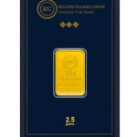 BTC 2.5g Gold Bar
