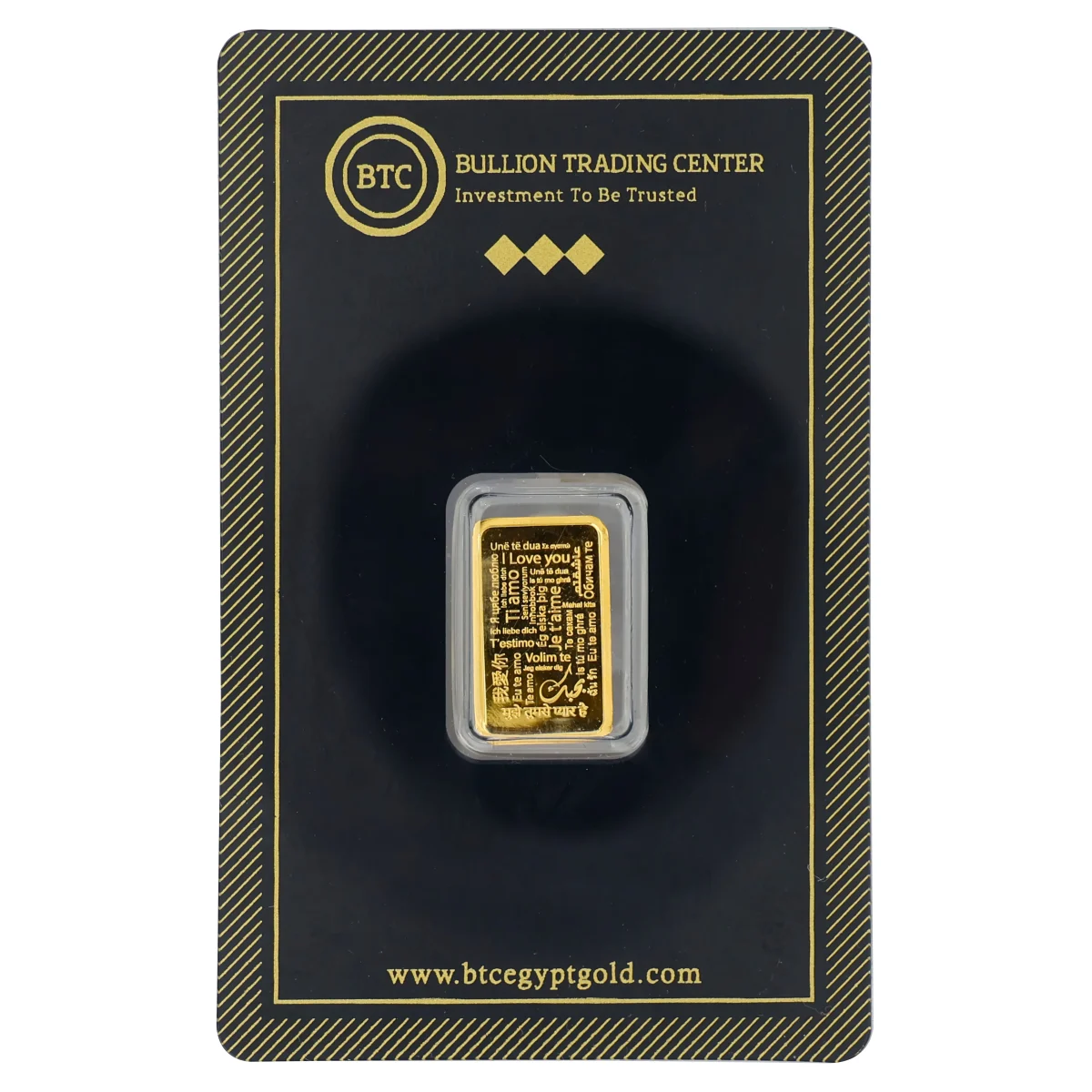 BTC 2.5g Gold Bar - Image 2