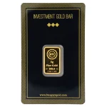 BTC 5g Gold Bar
