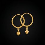 22K Gold Ear Ring (916 Hallmarked)