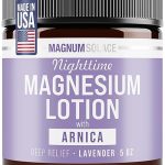 Magnum Solace Nighttime Magnesium Lotion with Arnica – Highly Concentrated Magnesium for Muscles & Joints