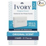 Ivory Gentle Bar Soap, Designed for Whole Family, 99.44% Pure Formula, Plant-Based Cleanser, Made Without Heavy Perfumes, Parabens & Phthalates, For All Skin Types, Original Scent